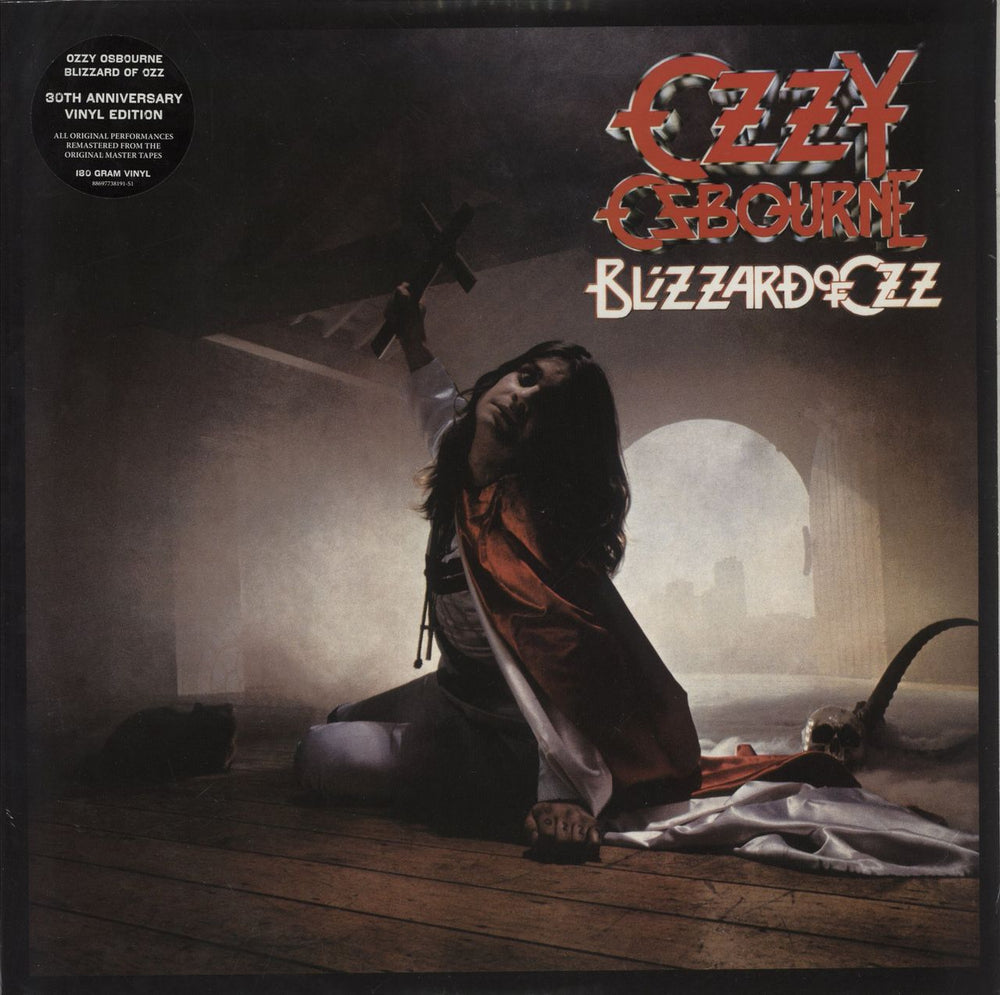 Ozzy Osbourne Blizzard Of Ozz - 30th Anniversary US vinyl LP album (LP record) 88697738191