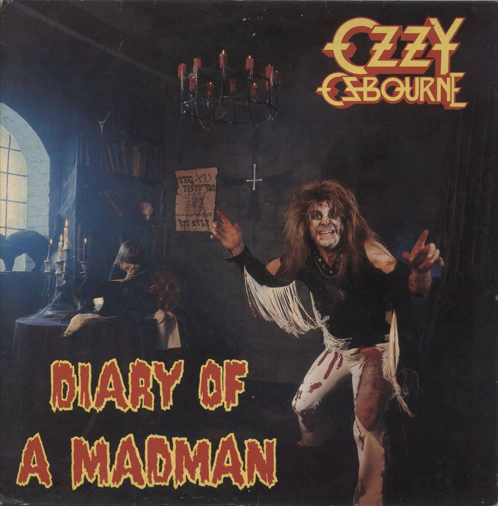 Ozzy Osbourne Diary Of A Madman - VG UK vinyl LP album (LP record) JETLP237