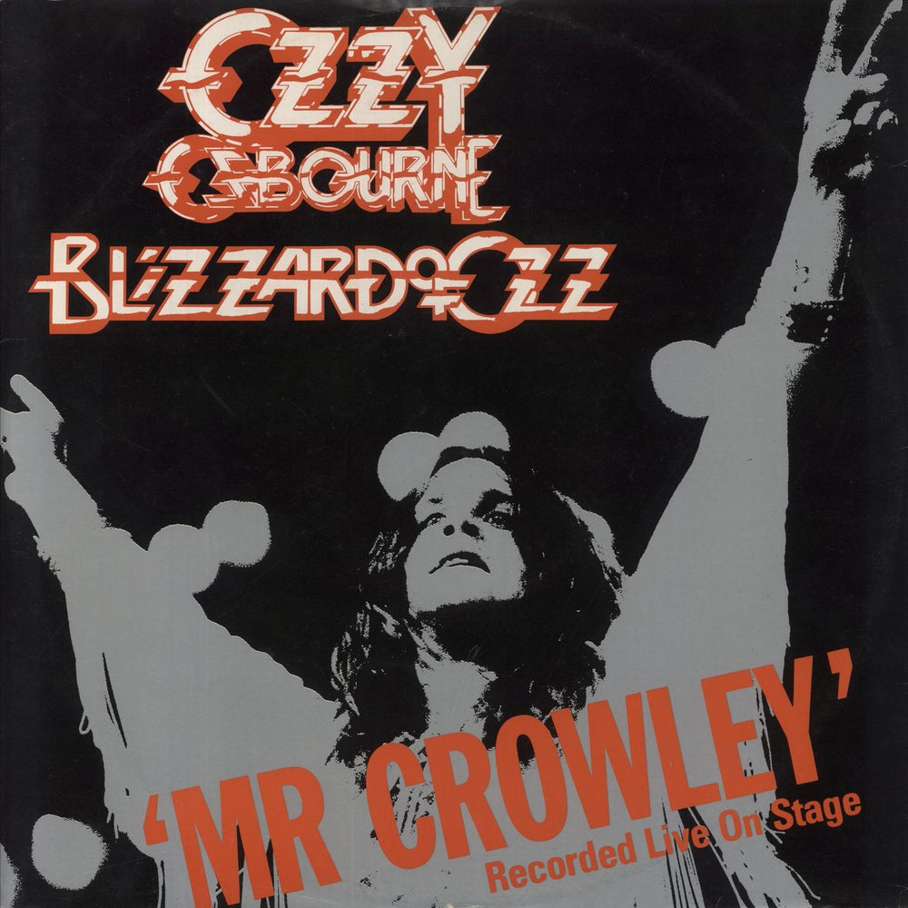 Ozzy Osbourne Mr Crowley - VG UK 12" vinyl single (12 inch record / Maxi-single) JET12003