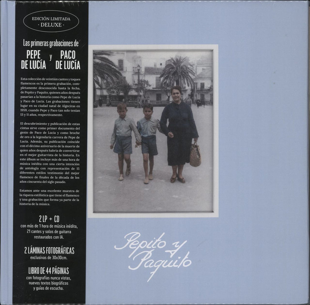 Paco De Lucia Pepito y Paquito - Deluxe Limited Edition - Sealed Spanish Vinyl Box Set M-3534-2024