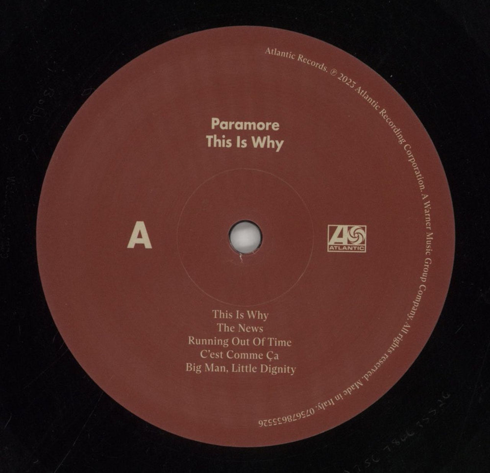 Paramore This Is Why UK vinyl LP album (LP record) OR8LPTH859709