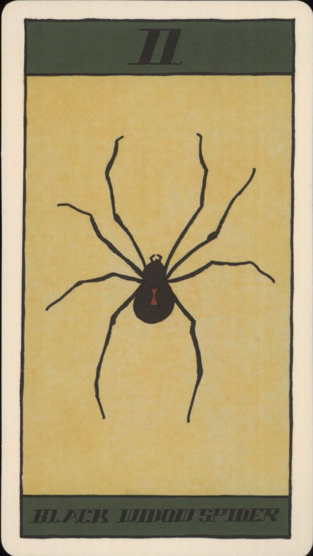 Parquet Courts Black Widow Spider + Tarot Card Japanese 7" vinyl single (7 inch record / 45) 2021