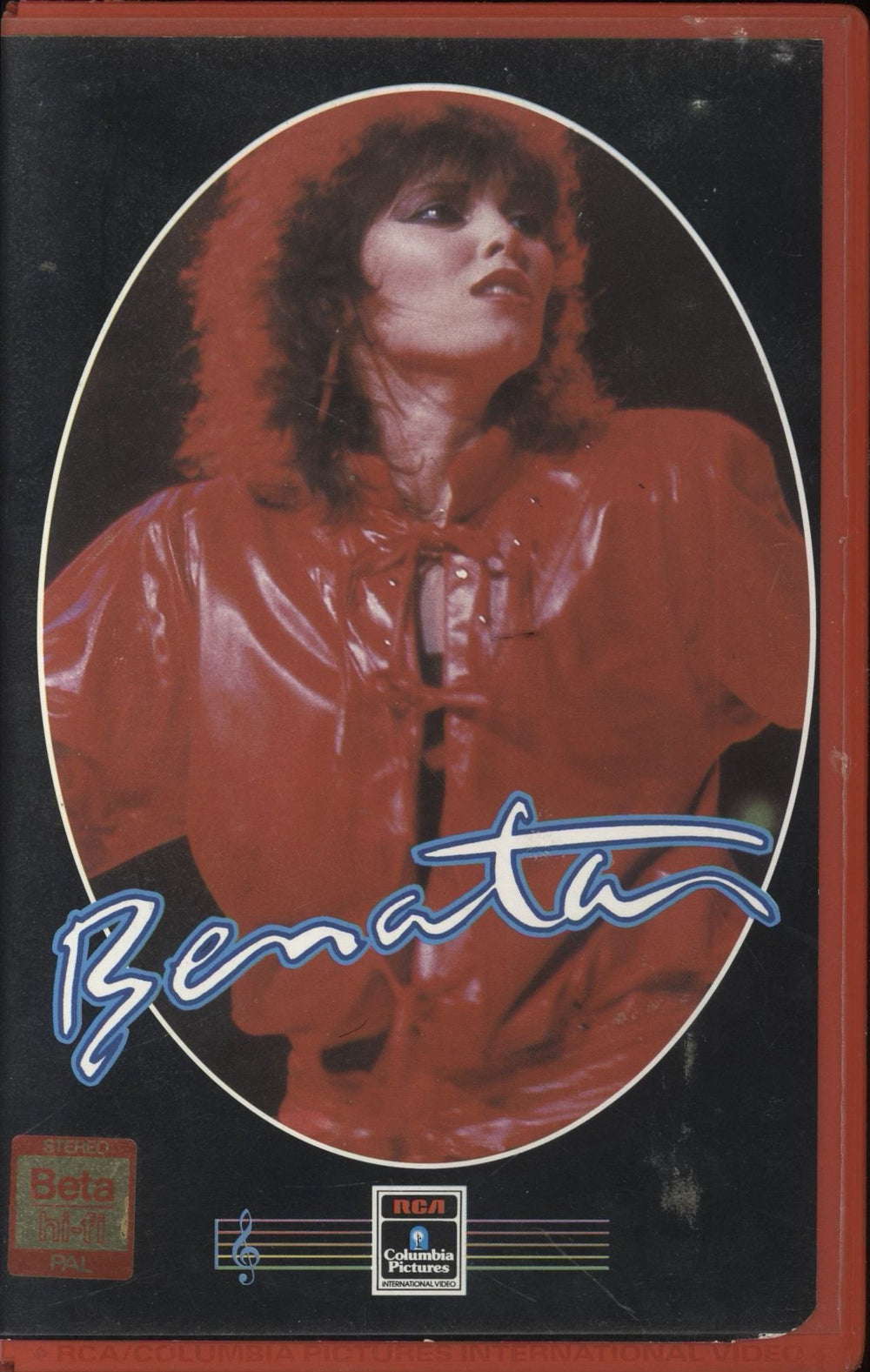 Pat Benatar Benatar UK video (VHS or PAL or NTSC) RBT10282