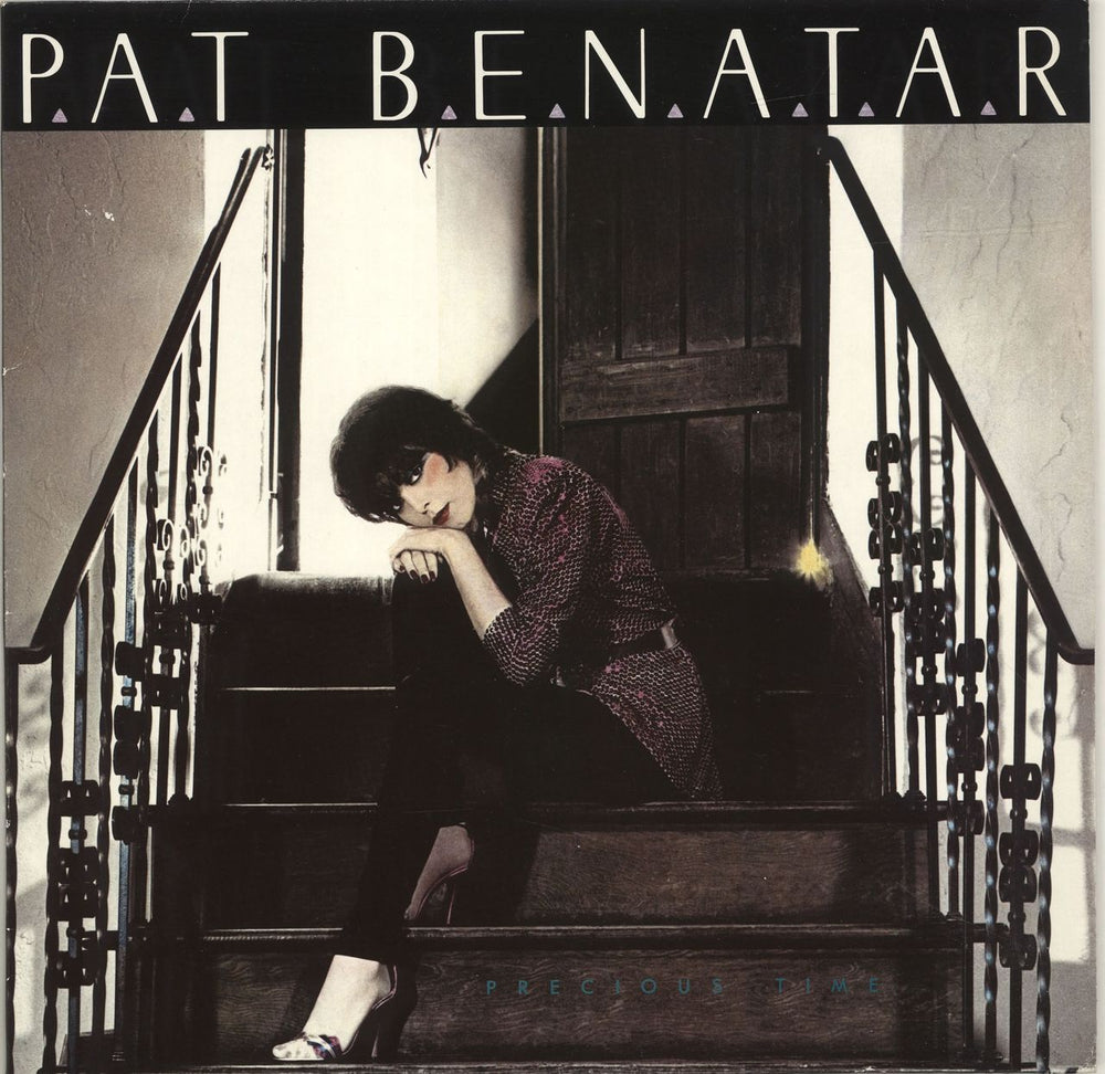 Pat Benatar Precious Time German vinyl LP album (LP record) 203894-320