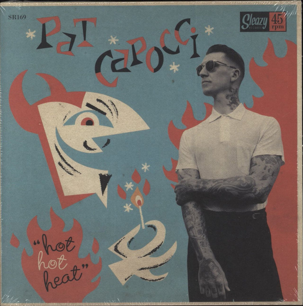 Pat Capocci Hot Hot Heat Spanish 7" vinyl single (7 inch record / 45) SR169