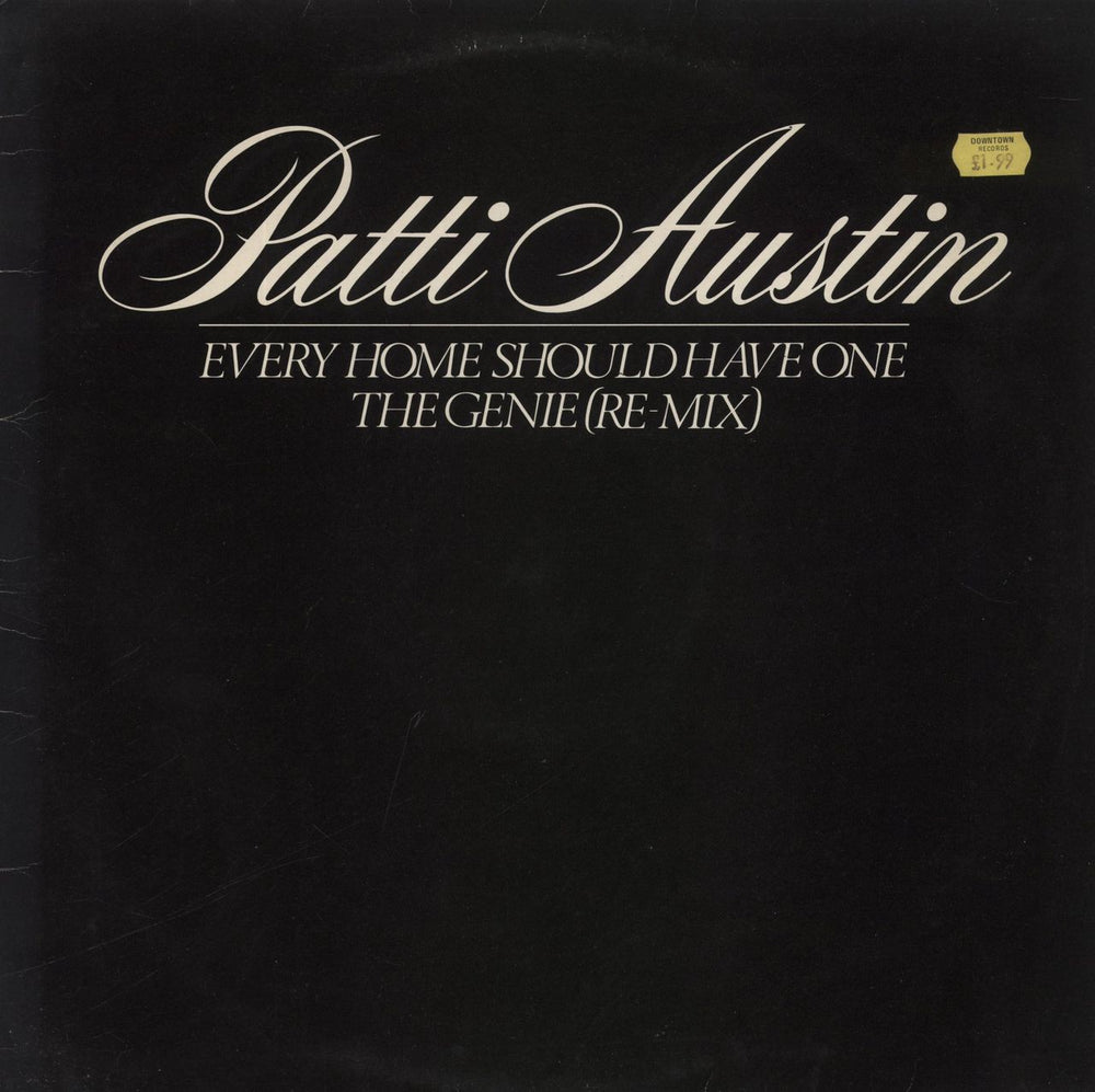 Patti Austin Every Home Should Have One / The Genie (Re-Mix) UK 12" vinyl single (12 inch record / Maxi-single) K17874T