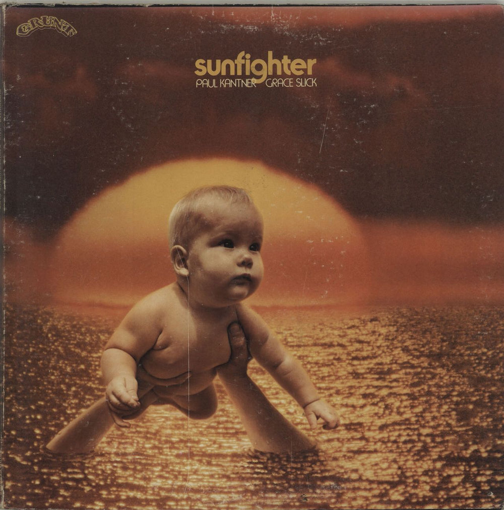 Paul Kantner Sunfighter - Complete - VG+ US vinyl LP album (LP record) FTR-1002