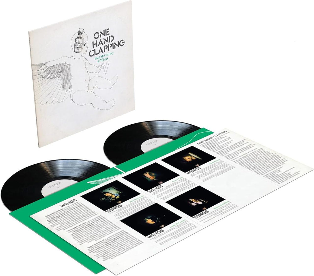 Paul McCartney and Wings One Hand Clapping - Remastered 180 Gram Black Vinyl - Sealed UK 2-LP vinyl record set (Double LP Album) 602465081596
