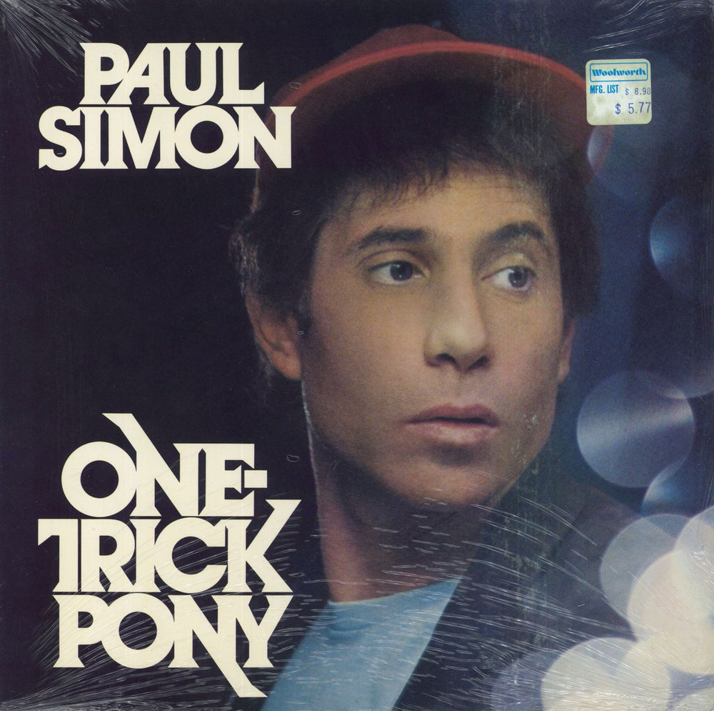 Paul Simon One Trick Pony - Shrink US vinyl LP album (LP record) HS3472