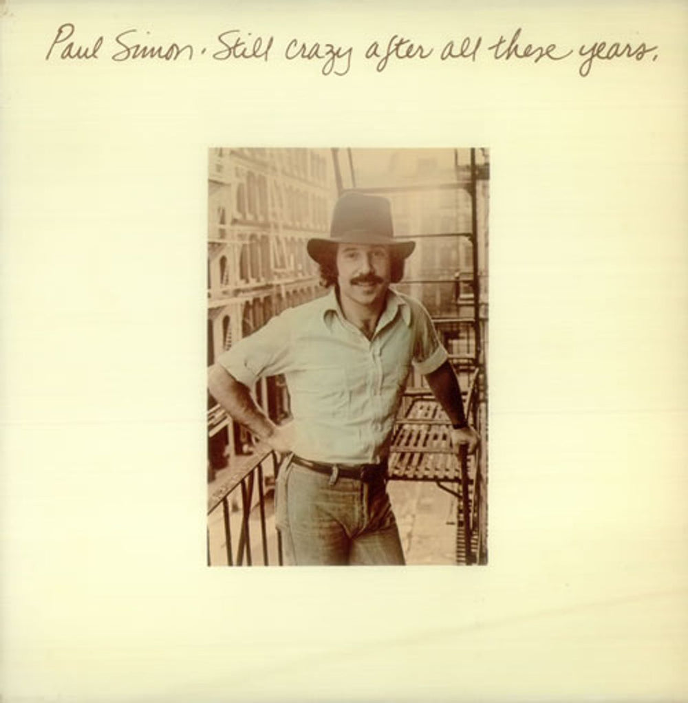 Paul Simon Still Crazy After All These Years US vinyl LP album (LP record) PC33540
