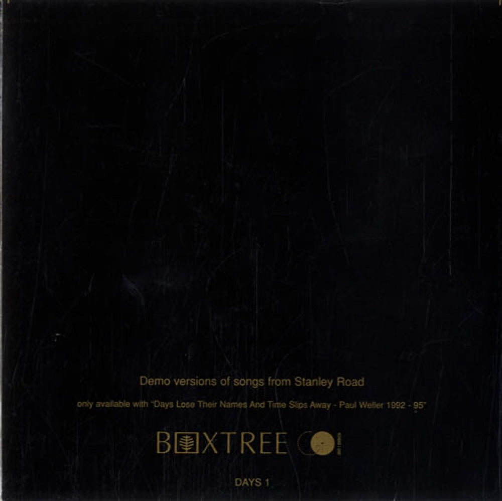 Paul Weller Demo Versions Of Songs From Stanley Road UK Promo CD single (CD5 / 5") WELC5DE55807