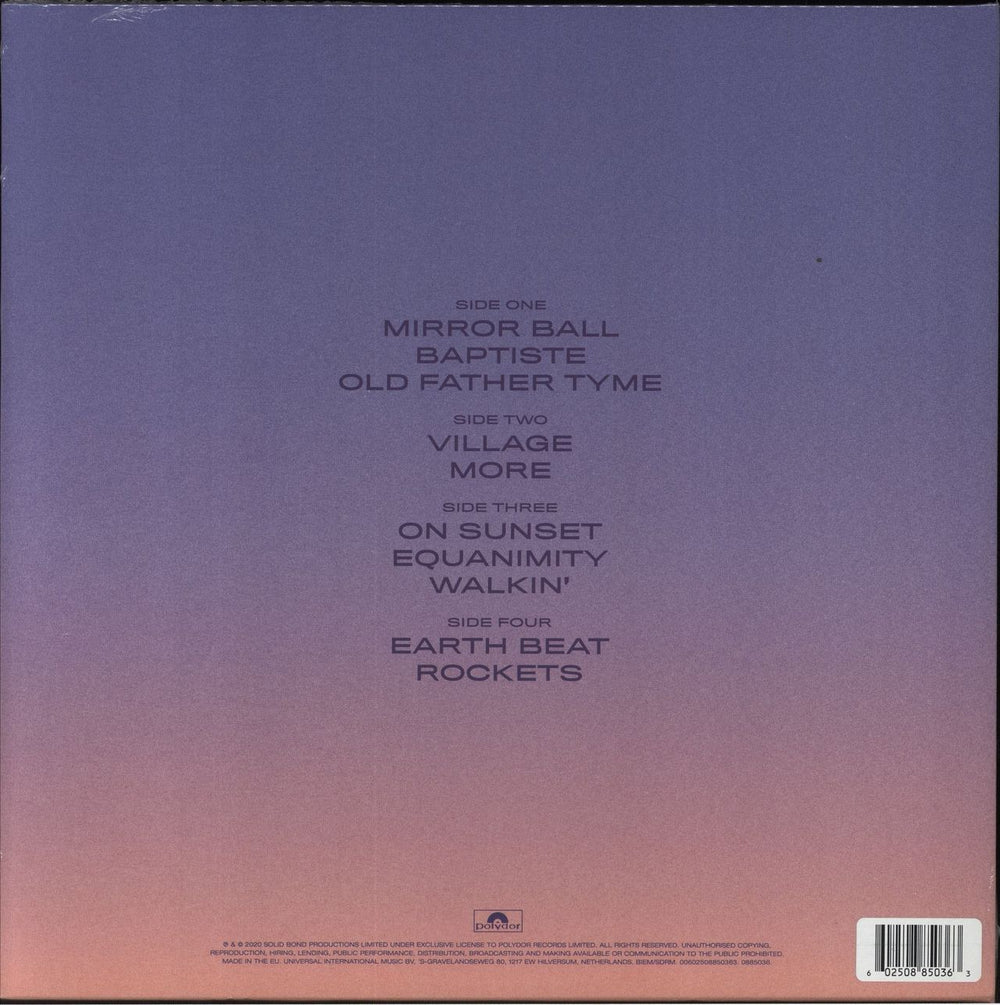 Paul Weller On Sunset - Peach Vinyl - Sealed UK 2-LP vinyl record set (Double LP Album) 602508850363