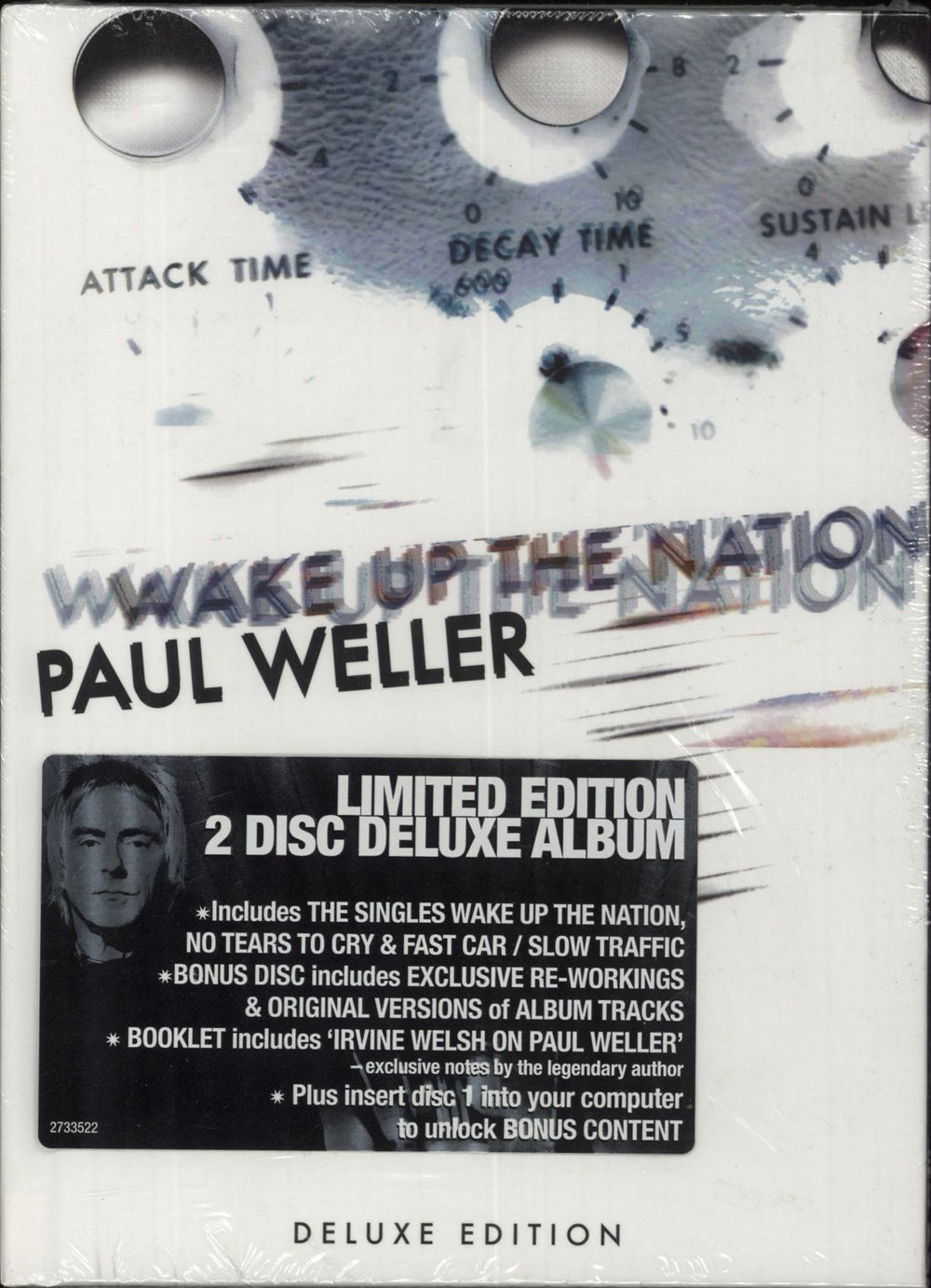 Paul Weller Wake Up The Nation - Promo Stickered - Sealed UK Promo 2 CD album set (Double CD) 2733522