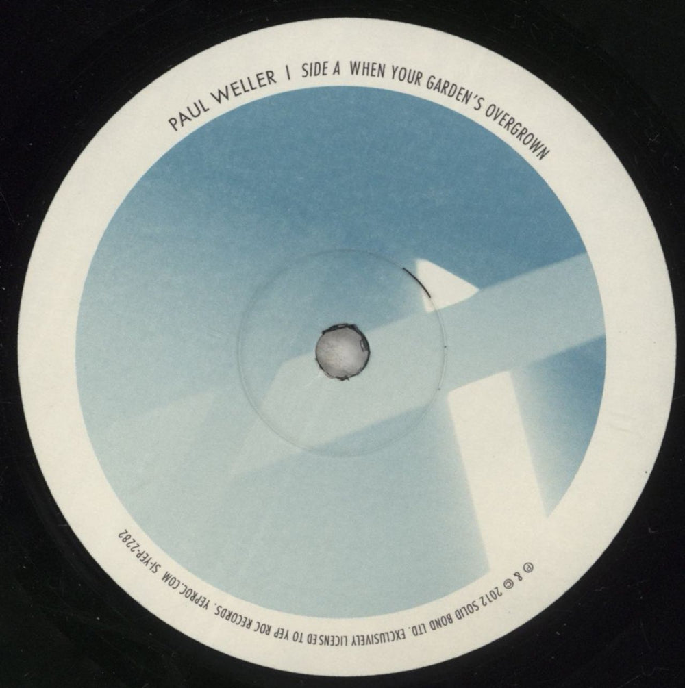 Paul Weller When Your Garden's Overgrown US 7" vinyl single (7 inch record / 45) WEL07WH879541