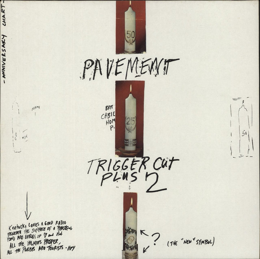Pavement Trigger Cut + Insert UK 12" vinyl single (12 inch record / Maxi-single) ABB35T