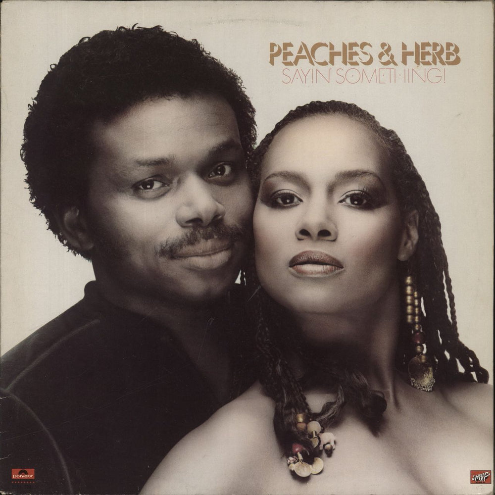 Peaches & Herb Sayin' Something! Dutch vinyl LP album (LP record) 2391522