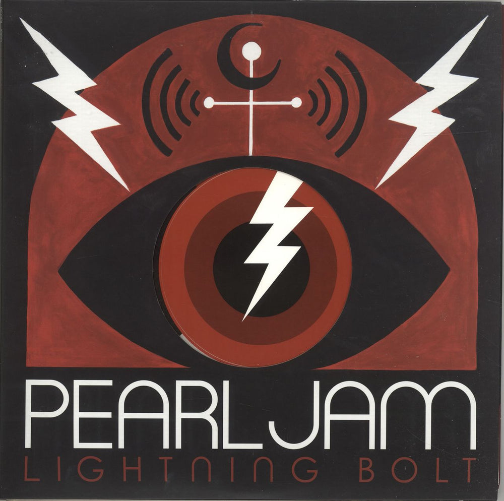 Pearl Jam Lightning Bolt - 180gm - EX UK vinyl LP album (LP record) 374936-9