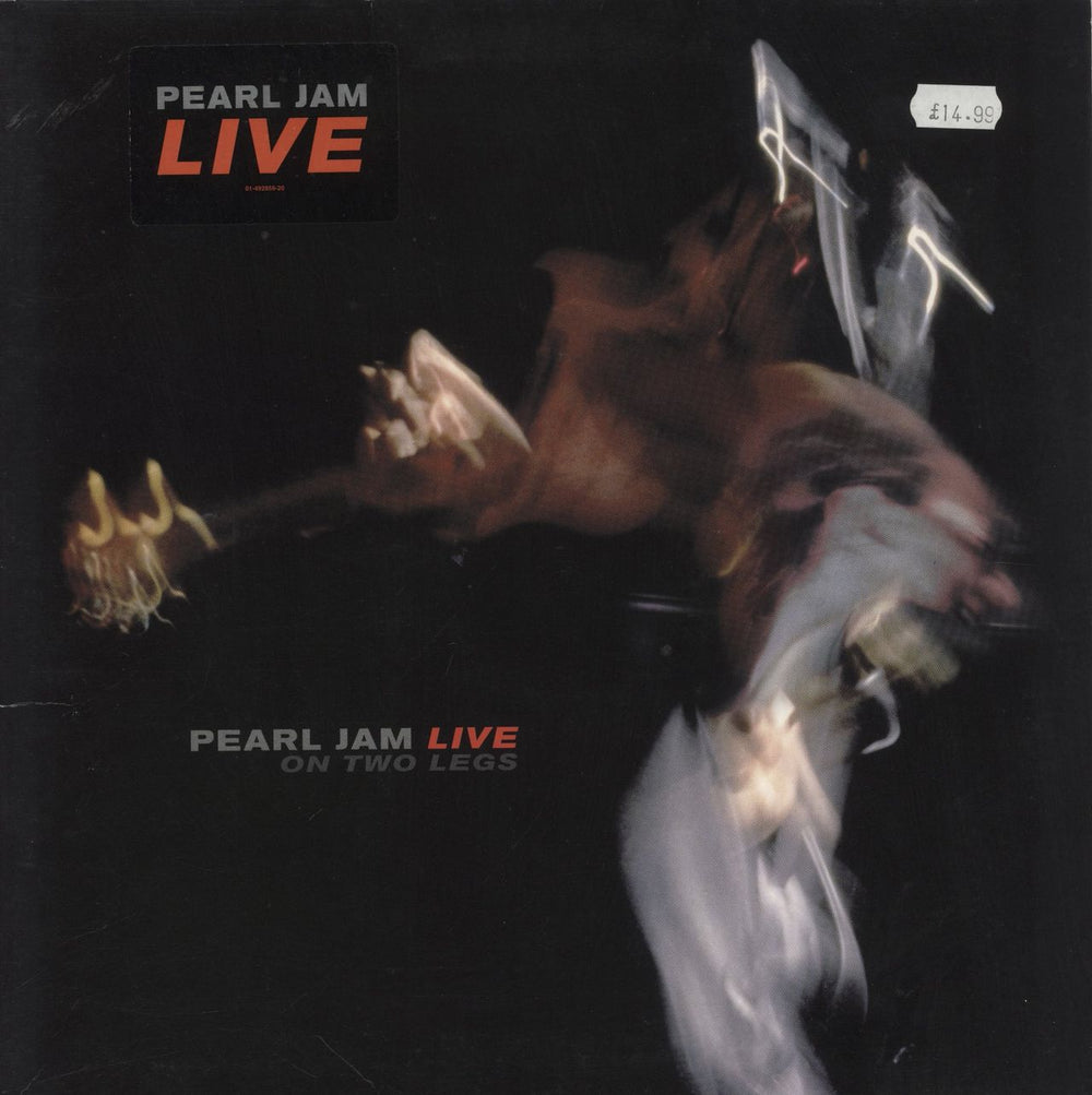 Pearl Jam Live On Two Legs - EX UK 2-LP vinyl record set (Double LP Album) 4298591