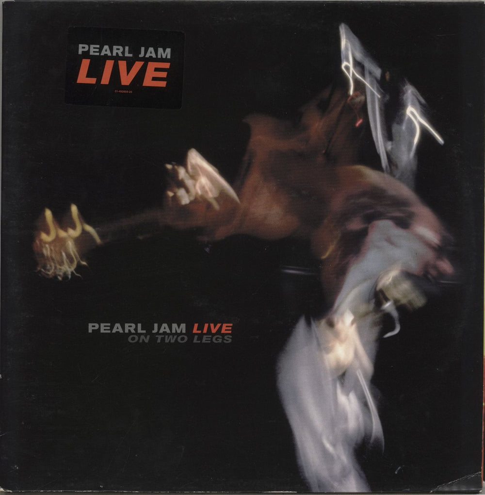 Pearl Jam Live On Two Legs - VG UK 2-LP vinyl record set (Double LP Album) 4298591