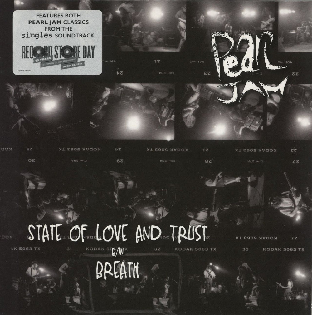 Pearl Jam State Of Love And Trust - RSD 2017 UK 7" vinyl single (7 inch record / 45) 88985419607