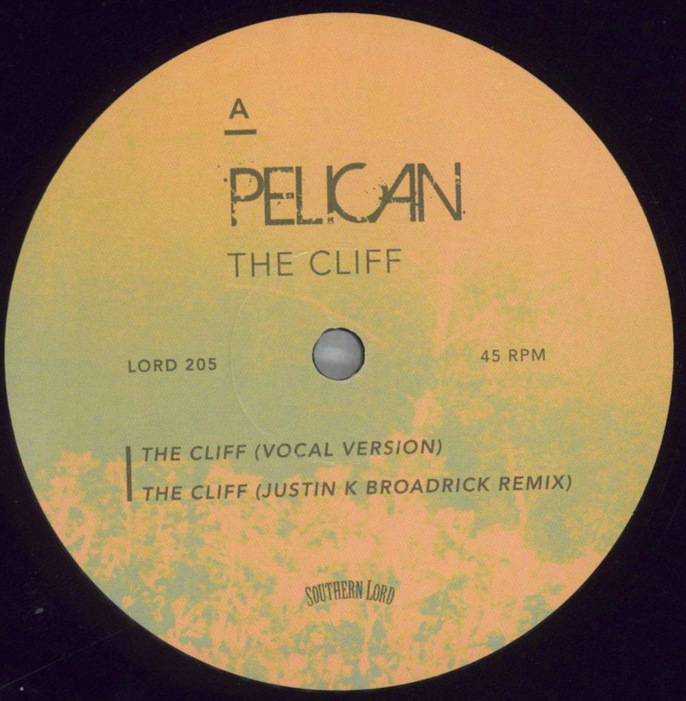 Pelican The Cliff + Opened Shrink US 12" vinyl single (12 inch record / Maxi-single) P4L12TH824737