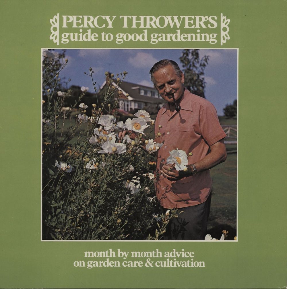Percy Thrower Percy Thrower's Guide To Good Gardening UK 2-LP vinyl record set (Double LP Album) RES002