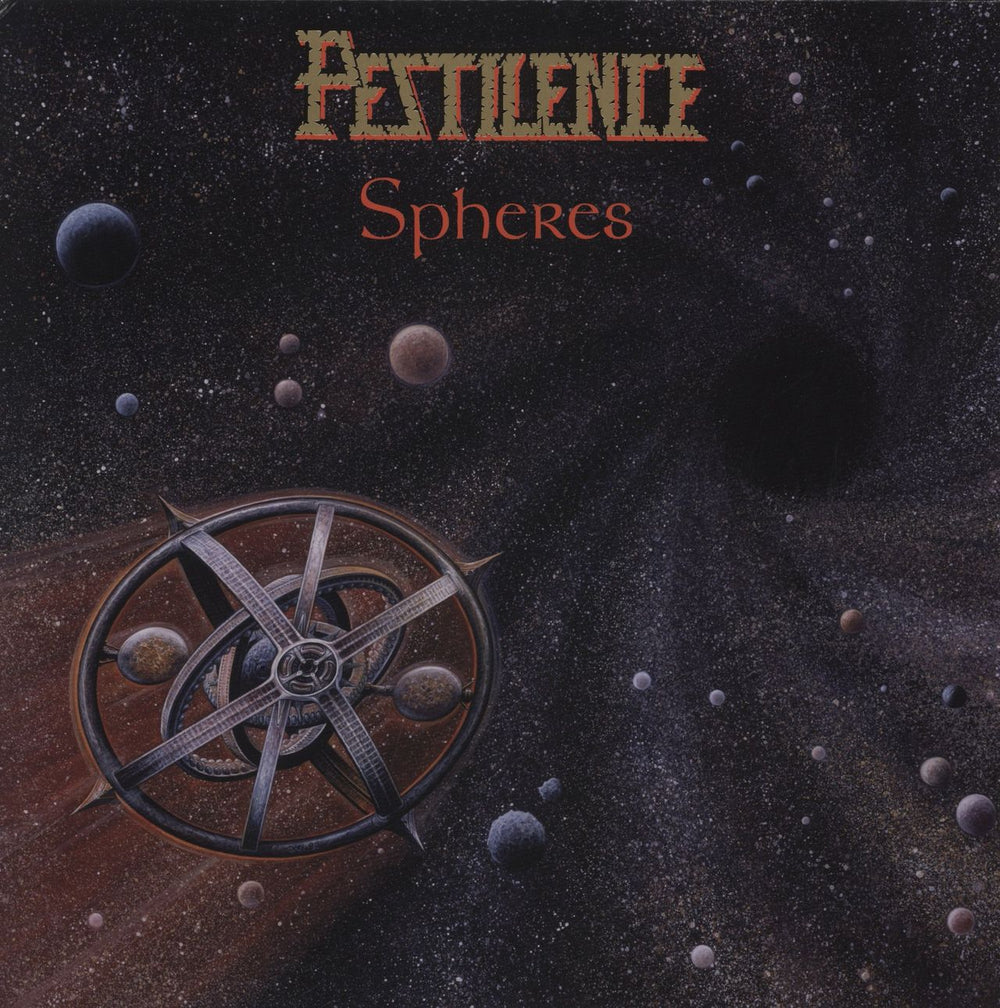 Pestilence Spheres Dutch vinyl LP album (LP record) HHR2017-16