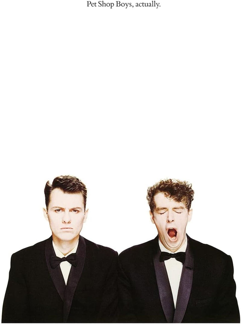 Pet Shop Boys Actually - 180 Gram Black Vinyl - Sealed UK vinyl LP album (LP record) 0190295832612