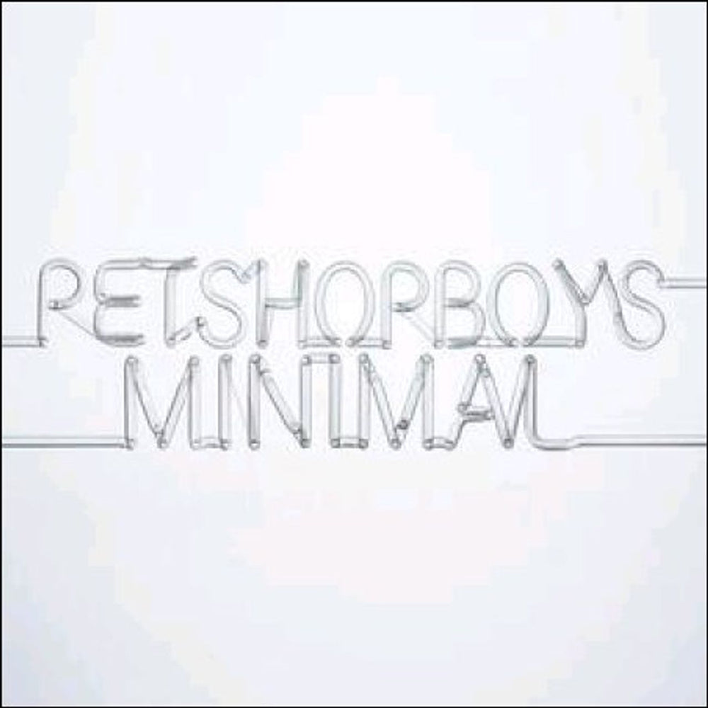 Pet Shop Boys Minimal - Clear vinyl UK 7" vinyl single (7 inch record / 45) R6708