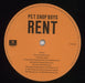 Pet Shop Boys Rent - EX UK 12" vinyl single (12 inch record / Maxi-single) PSB12RE263589