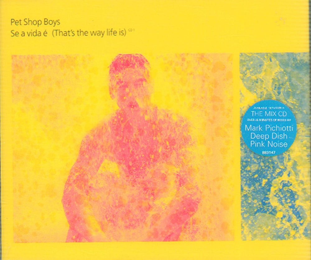 Pet Shop Boys Se A Vida E [That's The Way Life Is] - CD 1 UK CD single (CD5 / 5") CDR6443