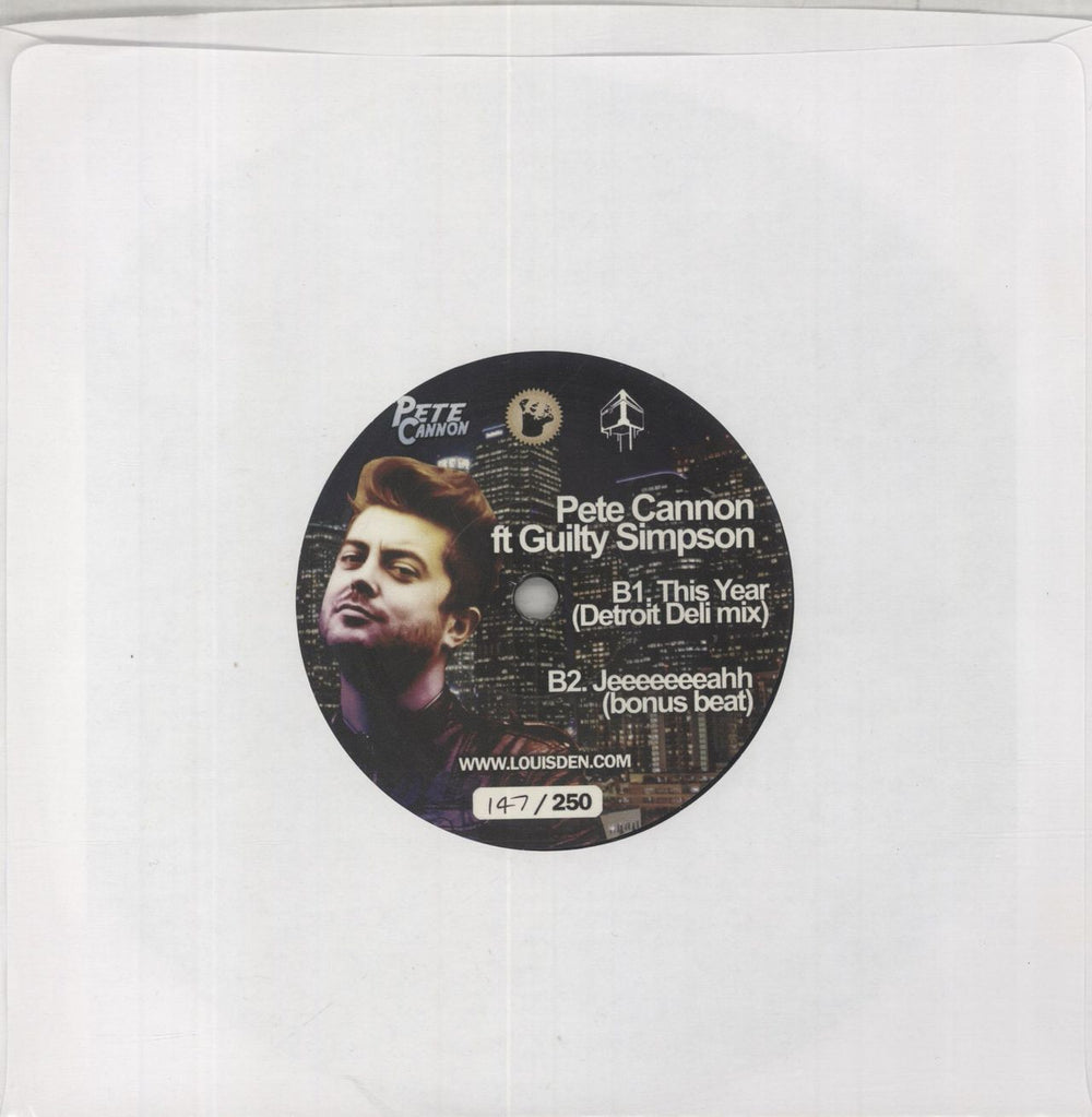 Pete Cannon This Year UK 7" vinyl single (7 inch record / 45)