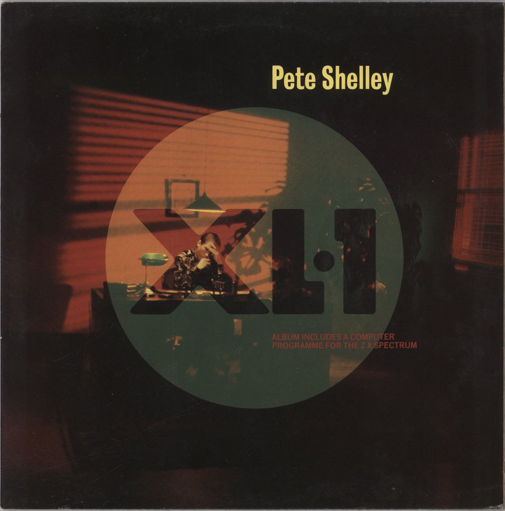 Pete Shelley XL.1 + insert UK vinyl LP album (LP record) XL1