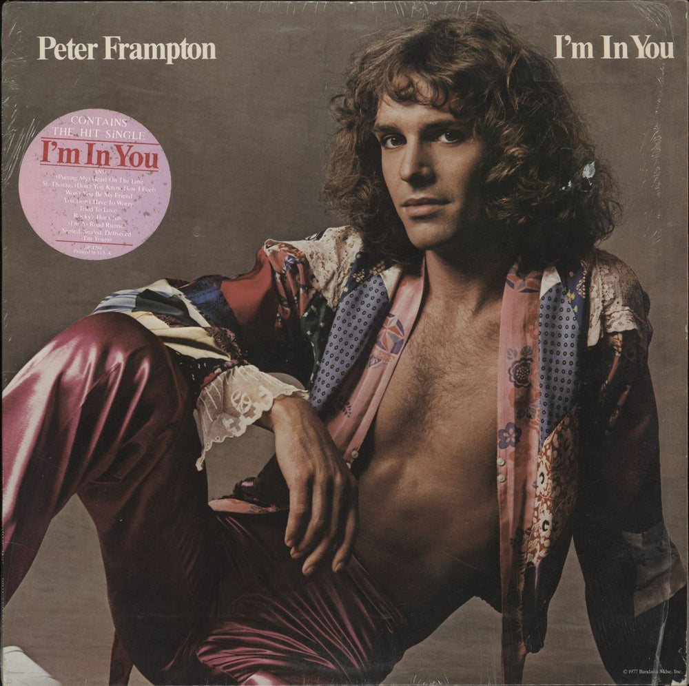 Peter Frampton I'm In You - Hype Stickered Shrink US vinyl LP album (LP record) SP4704