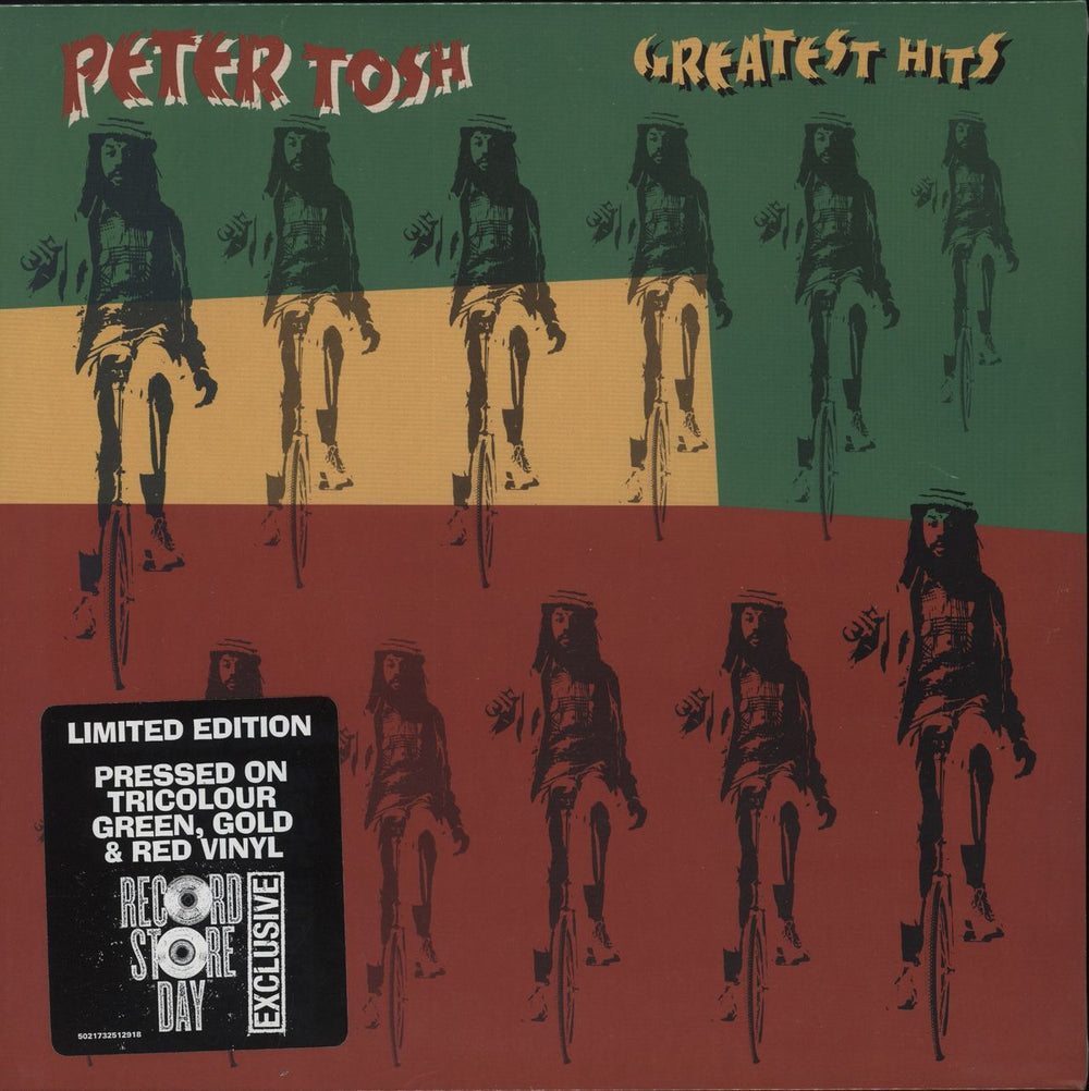 Peter Tosh Greatest Hits - RSD25 - Tri-Colour Vinyl - Sealed UK vinyl LP album (LP record) 5021732512918