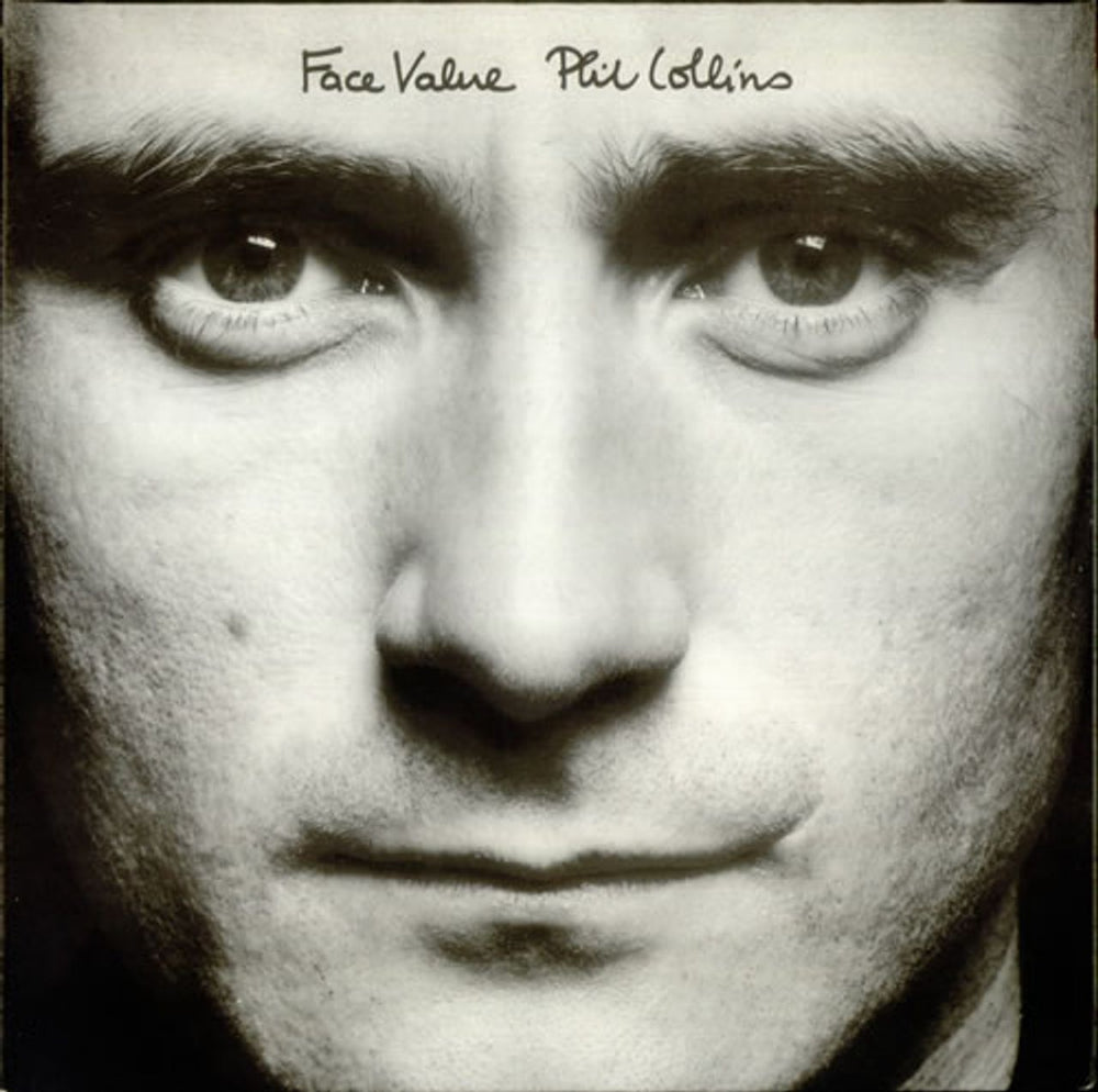 Phil Collins Face Value German vinyl LP album (LP record) WEA99143