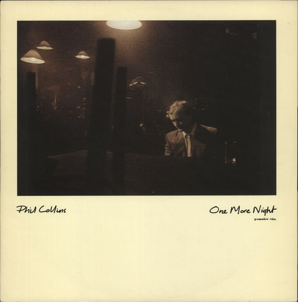 Phil Collins One More Night UK 12" vinyl single (12 inch record / Maxi-single) VS75512