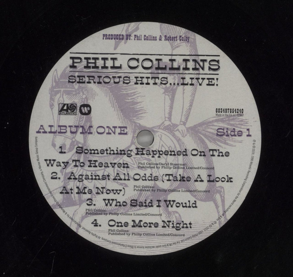 Phil Collins Serious Hits...Live! - Sealed UK 2-LP vinyl record set (Double LP Album) COL2LSE862157