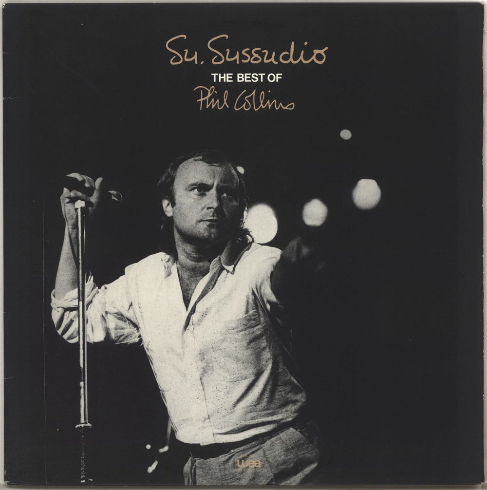 Phil Collins Su. Sussudio: The Best Of Japanese Promo vinyl LP album (LP record) PS-266