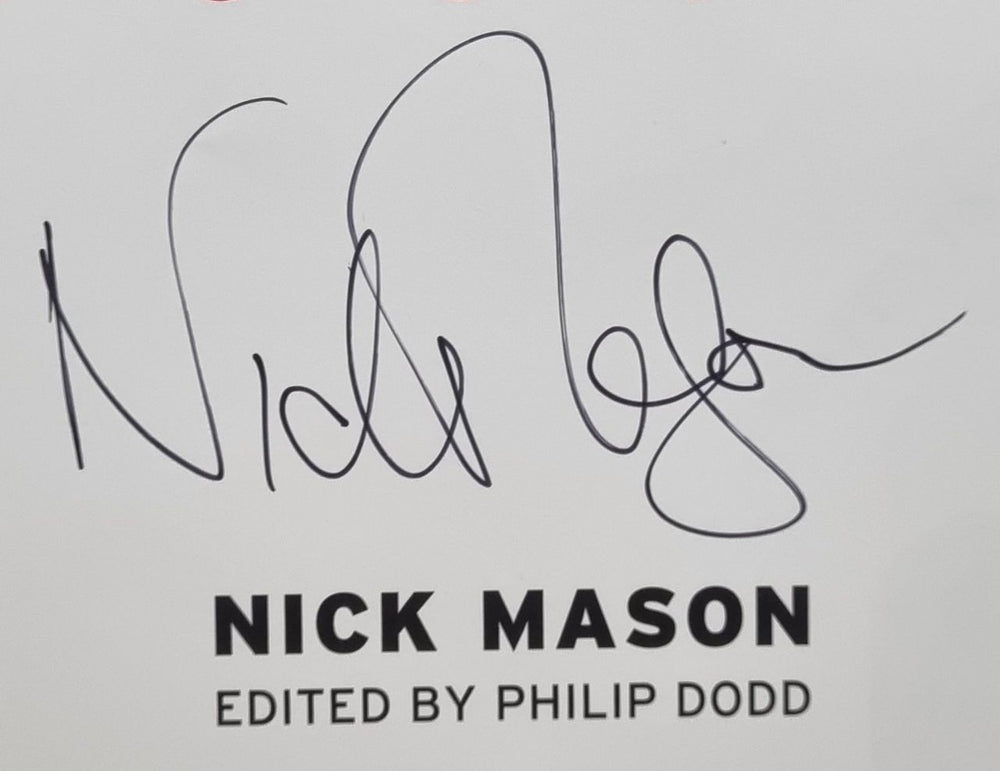 Pink Floyd Inside Out - Autographed by Nick Mason + Slipcase UK book 2017