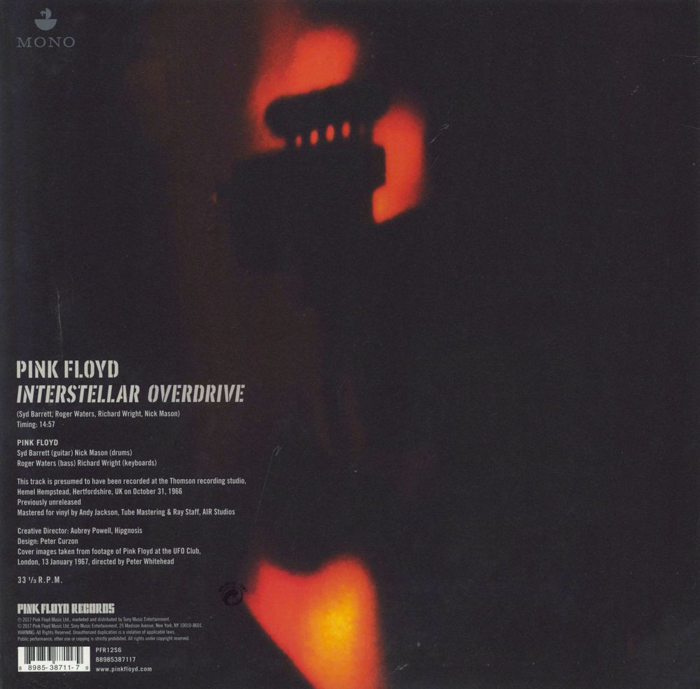 Pink Floyd Interstellar Overdrive - RSD17 - Sealed UK 12" vinyl single (12 inch record / Maxi-single) 190295870652