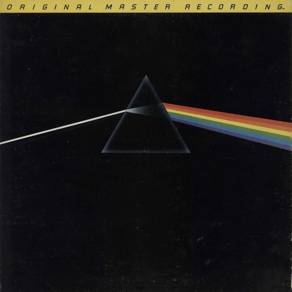 Pink Floyd The Dark Side Of The Moon - 1st - EX US vinyl LP album (LP record) MFSL1-017