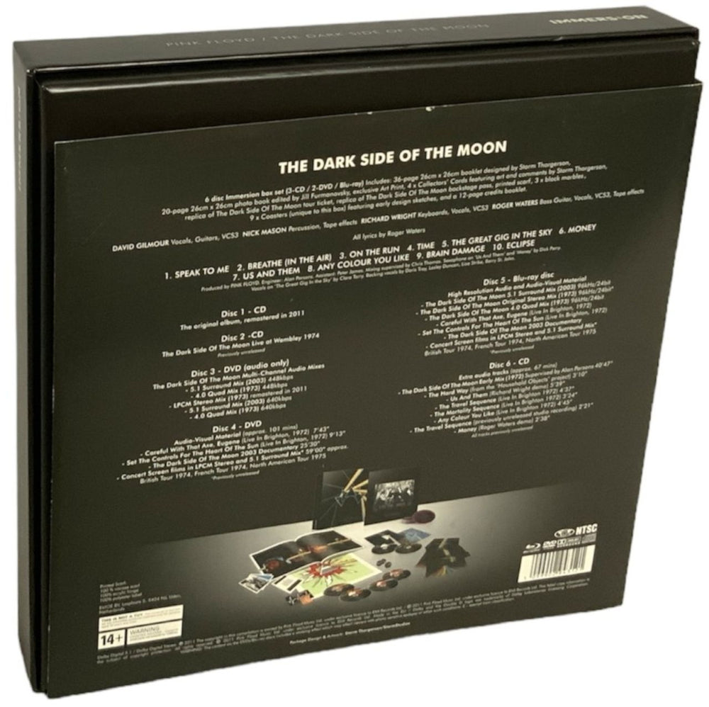 Pink Floyd The Dark Side Of The Moon - Immersion Box - EX UK box set 5099902943121