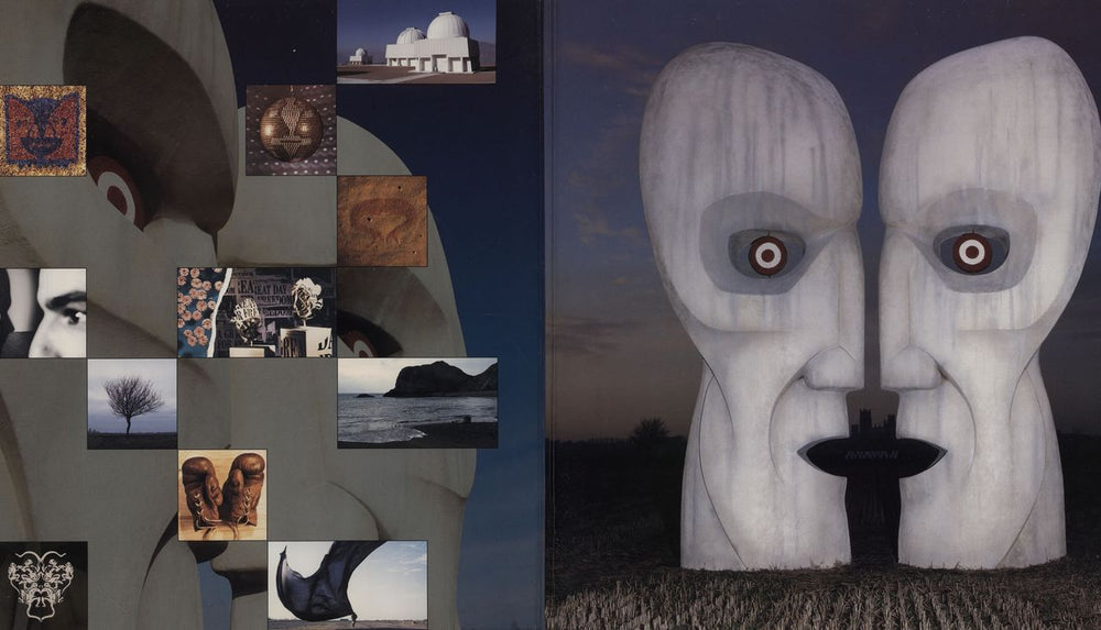 Pink Floyd The Division Bell - Aqua Blue Vinyl - EX US vinyl LP album (LP record)