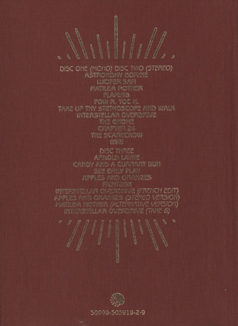 Pink Floyd The Piper At The Gates Of Dawn - EX UK 3-CD album set (Triple CD) 5099950391929