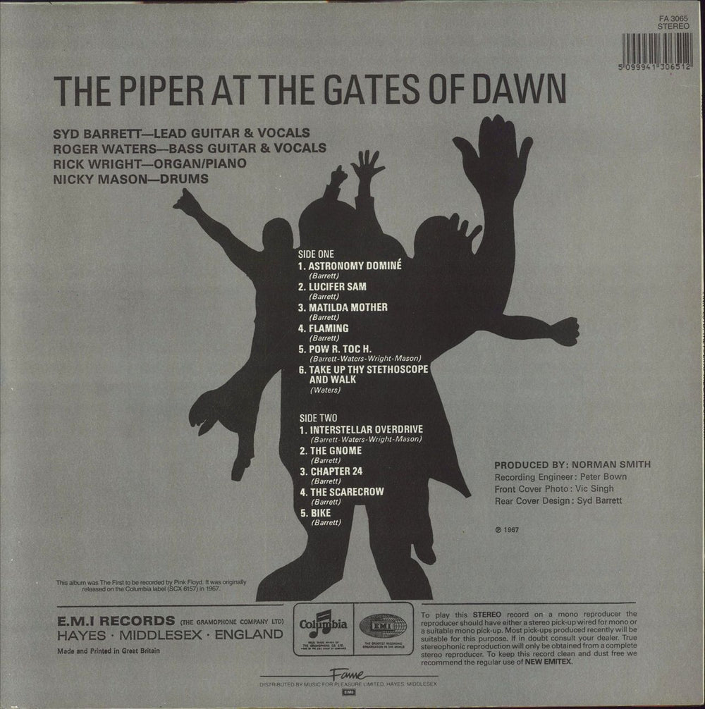 Pink Floyd The Piper At The Gates Of Dawn - EX UK vinyl LP album (LP record) 5099941306512