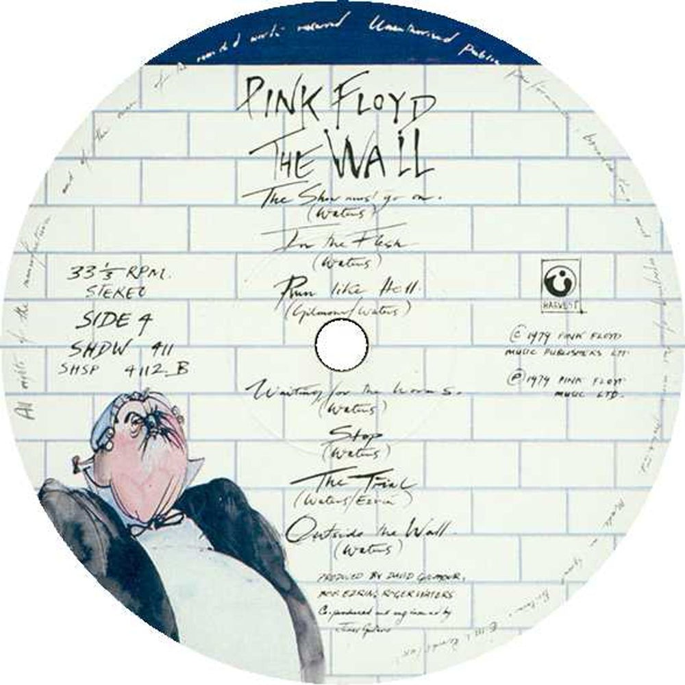 Pink Floyd The Wall - 1st + Sticker - EX UK 2-LP vinyl set — RareVinyl.com