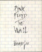 Pink Floyd The Wall Performed Live - Wall Cover - EX UK tour programme TOUR PROGRAMME