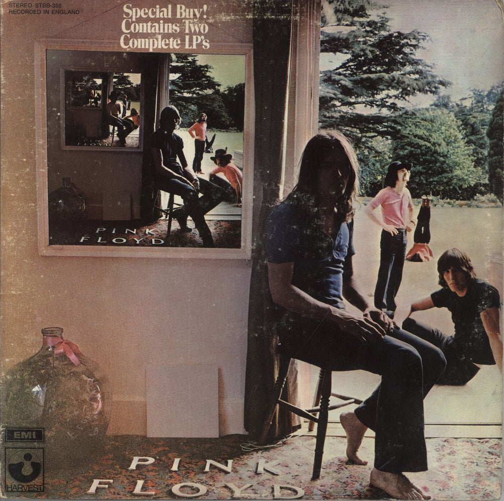 Pink Floyd Ummagumma - 3rd - Winchester press US 2-LP vinyl record set (Double LP Album) STBB-388