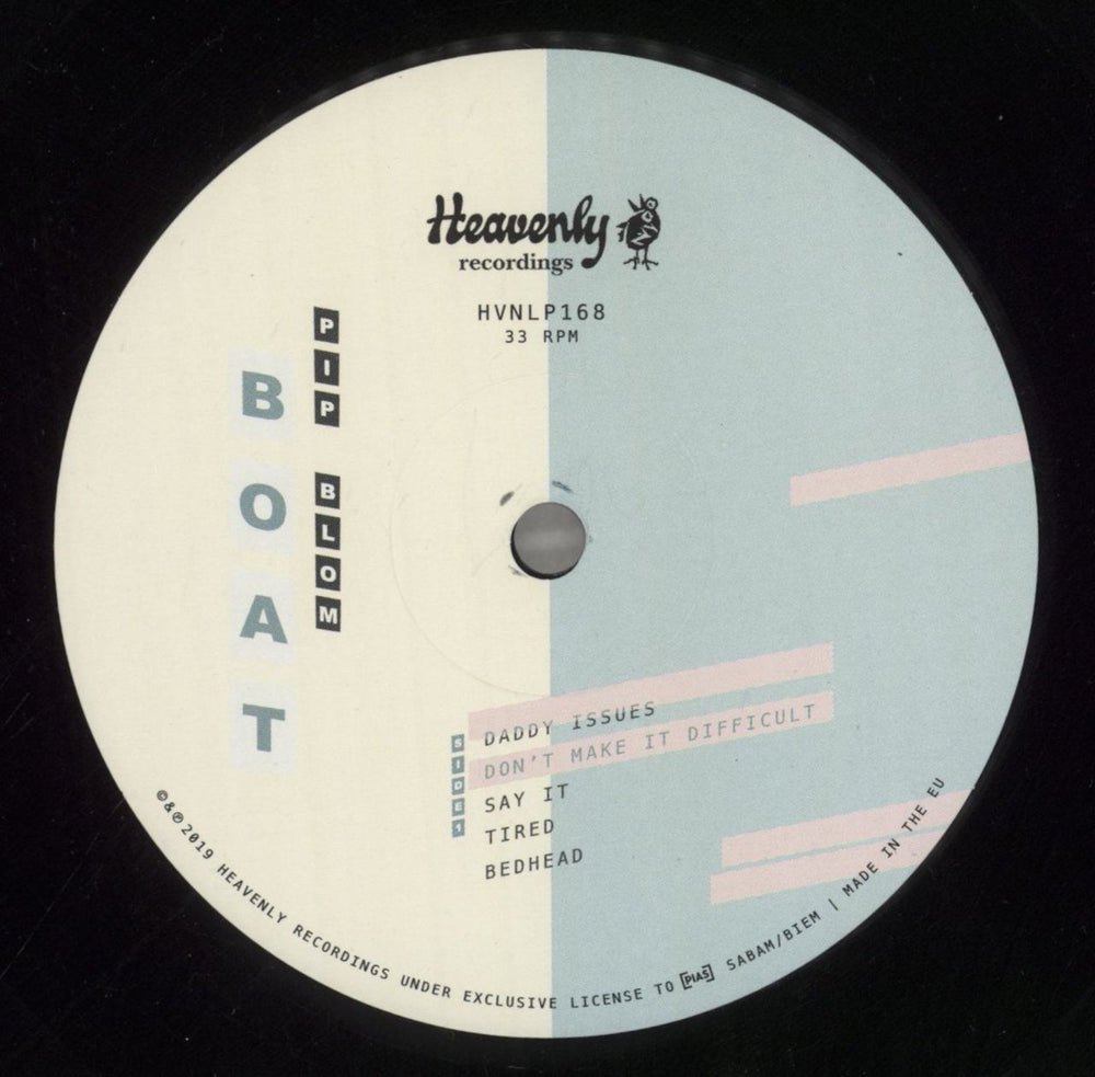 Pip Blom Boat UK vinyl LP album (LP record) 3VSLPBO858510